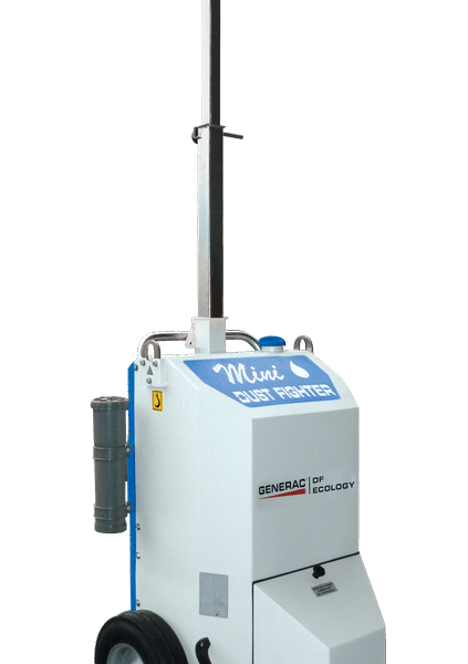 GENERAC Dust Fighter DF Mini elektrischbetriebenes Staubbindesystem