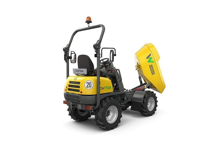 DW15e_2.jpeg Wacker Neuson Elektro-Raddumper DW15e mit Drehkippmulde 1.500kg Zuladung – Bild 1