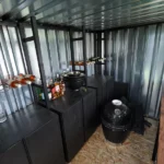 Bar Container 3×2 Meter Schwarz RAL 9005 – Bild 4
