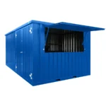 Bar Container 3×4 XL Meter Blau RAL 5015 – Bild 2