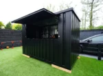 BARCONTAINER 3×2 XL METER SCHWARZ RAL 9005 – Bild 4